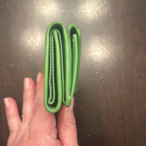 Authentic Balenciaga PAPIER MINI WALLET IN GREEN - Picture 3 of 9